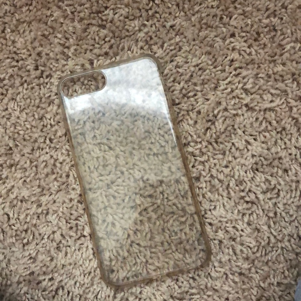 Clear back case (fits 7plus + higher )